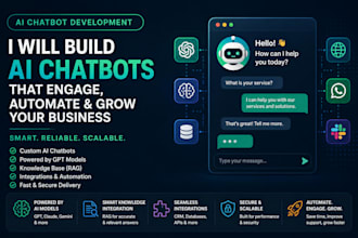 build an ai chatbot for your website using modern ai tech