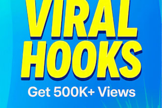 write viral tiktok hooks and captions in 24 hours
