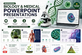 design profrssional biology powerpoint presentations