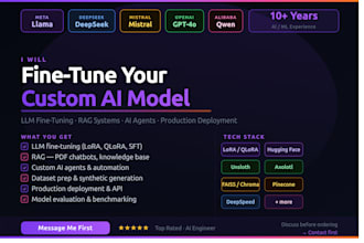 fine tune llama deepseek openai custom ai models