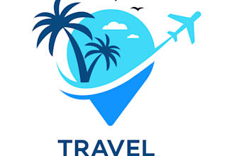design a professional travel and hospitality logo