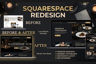 redesign squarespace website edit squarespace revamp squarespace website update