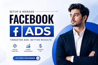 setup and manage facebook ads, instagram ads, fb meta ads for leads and sales
