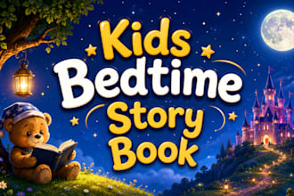 write and illustrate a kids storybook for amazon KDP