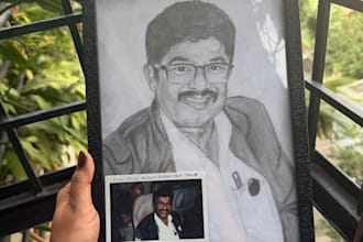 realistic pencil sketch or portrait