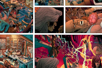comic book professional artist