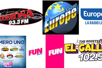 promote your songs on major radio stations in spain, europe