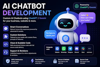 build a custom ai chatbot or bot