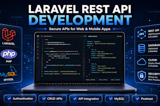 develop secure laravel rest apis for your app