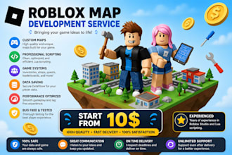 develop a complete roblox game