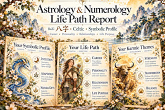create your astrology and numerology life path report
