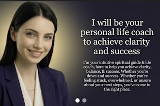 be your personal life coach to achieve clarity