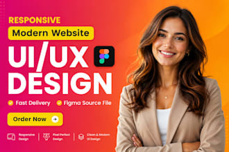 do figma website design, website ui ux design, ui ux design