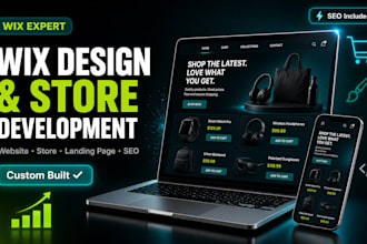 do wix website design wix development wix website development wix store design