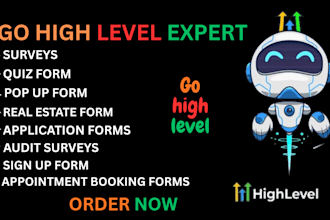create forms and surveys in go high level
