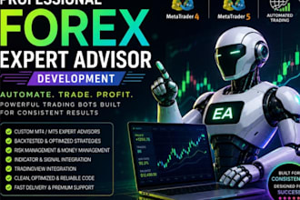 code expert advisor robot, trading robot for mt4 mt5 metatrader strategy, mql4