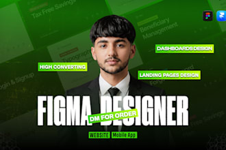do finance, analytics,CRM,healthcare,dashboard uiux in figma