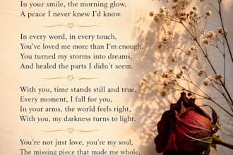 turn your emotions into beautiful poetry