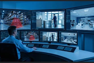 build ai cctv camera detection with face recognition and video analytics