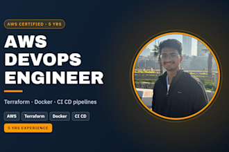 be your AWS solutions architect and devops engineer