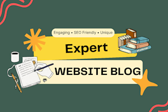 be your professional blog content writer