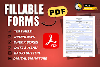 create dynamic fillable PDF forms and editable documents
