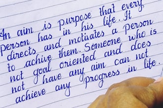 write beautiful handwritten letters and calligraphy for you