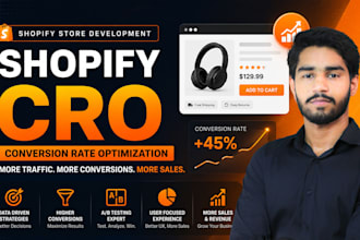 optimize your shopify store for more sales with cro and UX improvements
