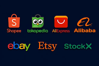scrape ecommerce marketplace, shopee, amazon, alibaba, etc