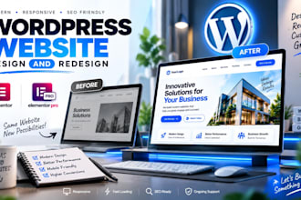 do wordpress website desgin and redesign