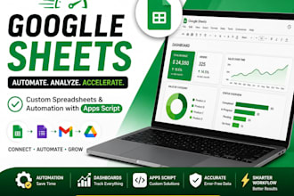 be your google sheets expert for automation and custom spreadsheets