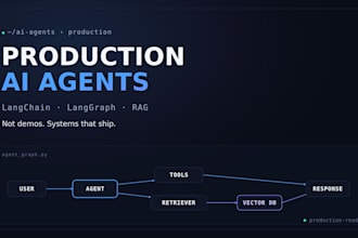 build custom ai agents with langchain, langgraph and rag