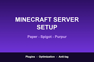 set up and configure your minecraft server
