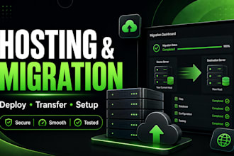 migrate your website and configure hosting domain and SSL