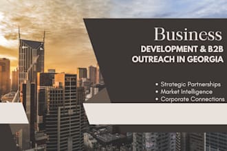 be your business development partner and corporate outreach expert in georgia