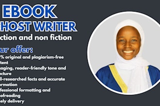 be your ebook writer, ebook ghostwriter, fiction ghostwriter, kdp ghostwriter