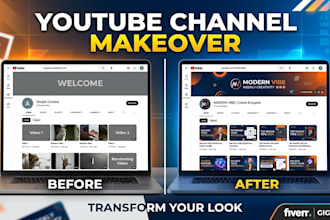 design professional youtube branding in 20 hours