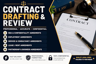 do contract drafting and contract review