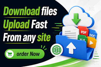 download upload files in few hours