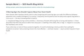 develop a hipaa compliant medical copywriting strategy
