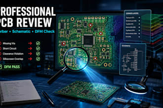 review your pcb design and check gerber file schematic for errors
