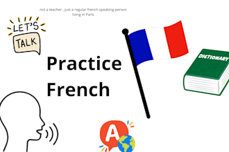 help you practice french through friendly conversation