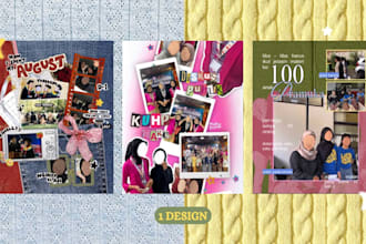 create aesthetic scrapbook and collage photo edits
