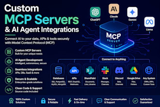 build custom mcp servers and ai agent integrations