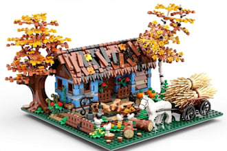 do 3d lego design lego modular house build lego technic botanical set