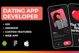 design and develop a modern dating mobile app