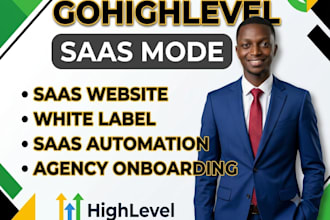 setup ghl saas mode, gohighlevel white label, and client onboarding for agencies