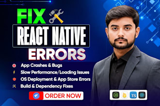 fix react native crashes and slow loading ios deployment errors