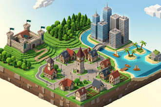 build roblox map, tycoon, obby, npc environment, game animation, roblox scripter
