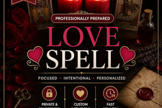 cast love spell for you